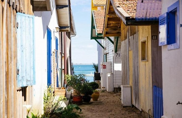 Tiny House Famille Nature Cap Ferret Claouey Екстер'єр фото
